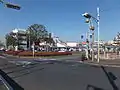 南口駅前ロータリー(2013年12月)