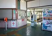 改札口(2021年10月)
