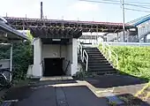 白山地下道（2021年9月）
