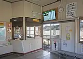 改札口（2022年3月）
