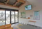 改札口（2022年3月）