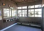 待合室（2022年3月）