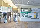改札口（2022年5月）