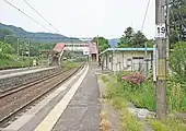1番線ホーム(2022年5月)