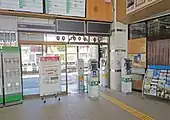 改札口（2022年5月）