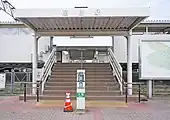東口改札(2022年4月)