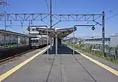 2・3番線ホーム(2022年7月)