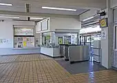 改札口(2022年7月)