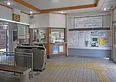 改札口（2022年6月）