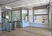 改札口(2022年7月)