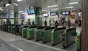 地下改札口（2019年6月）