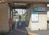 改札口（2022年4月）