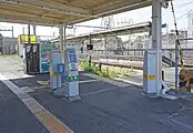 改札口（2022年4月）