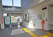 改札口（2022年2月）