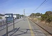 棒線化後のホーム(2022年2月)