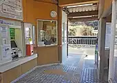 改札口（2022年2月）