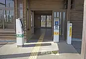 改札口（2022年2月）