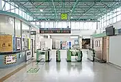 改札口(2022年1月)