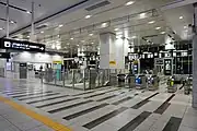 連絡橋口改札