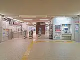 南口改札（2022年12月）