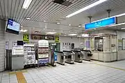 改札口(2023年2月)