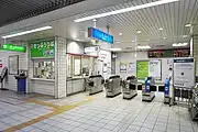 改札口(2023年2月)