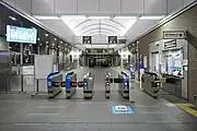 改札口（2023年2月）
