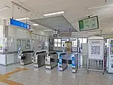 改札口（2022年12月）