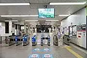 改札口(2023年2月)