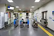 改札口(2023年2月)