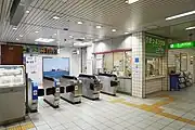 改札口(2023年2月)