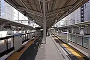 4・5番のりばホーム（2023年2月）