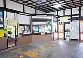 改札口（2021年9月）