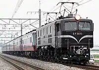 EF58 61牽引によるサロンエクスプレス東京