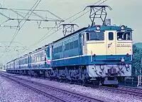 EF65 1121牽引 超魅力くまもと日本一周号 スハフ14 27