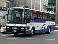 八日市場支店からの転入車（日産ディーゼルRA+富士重工HD-1）H658-88402 廃車
