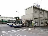 旧・宇都宮支店 バス乗り場