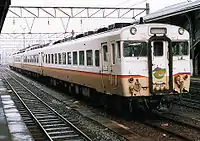 キハ58系・キハ65系気動車急行「えびの」九州急行色（1992年）