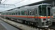 主に姫路 - 上月間で運用されるキハ127系