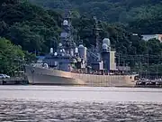 舞鶴基地に停泊中の「せとぎり」(2023年)