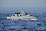 平成21年度 自衛隊観艦式予行における「あいしま」