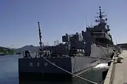 舞鶴基地に停泊中の「はまゆき」