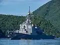 舞鶴湾航行中の「みょうこう」（従来塗装）