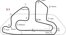 Formula One layout