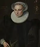 Portrait of Baertje van Adrichem(1593)ボイマンス・ヴァン・ベーニンゲン美術館 蔵
