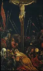 『ゴルゴダの丘』1575年頃 カタルーニャ美術館所蔵