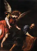 聖ペトロの幻視　Chiesa dei Santi Michele e Gaetano