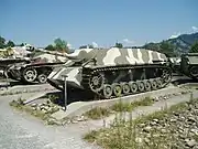 トゥーン戦車博物館のF型。