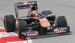 第2戦マレーシアGPにてアルグエルスアリが駆るSTR6