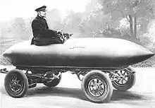 1899年: ラ・ジャメ・コンタント（英語版）(史上初の時速100㎞超え。かつ電気自動車による最後の地上最高速度記録)